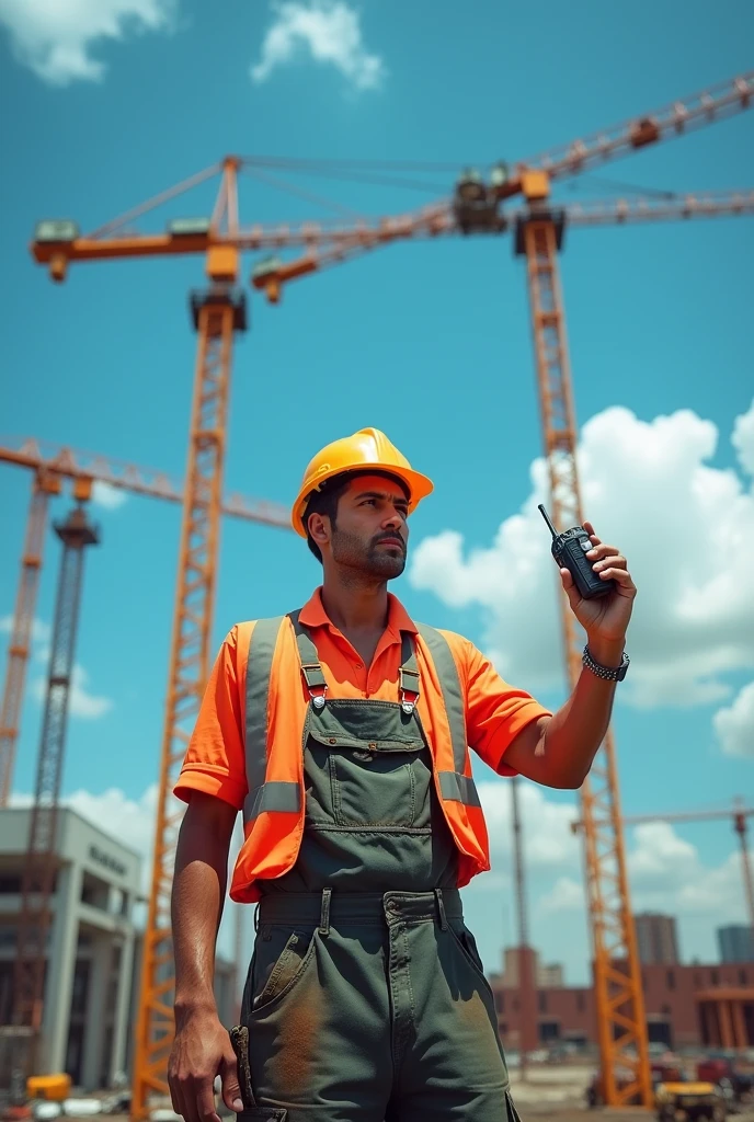 worker noticing a hazard in the work or project and reporting it