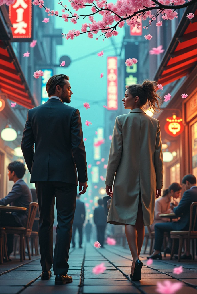 The scene where Debussy and DiCaprio are swapped「Your Name。」の入れ替わってるシーン