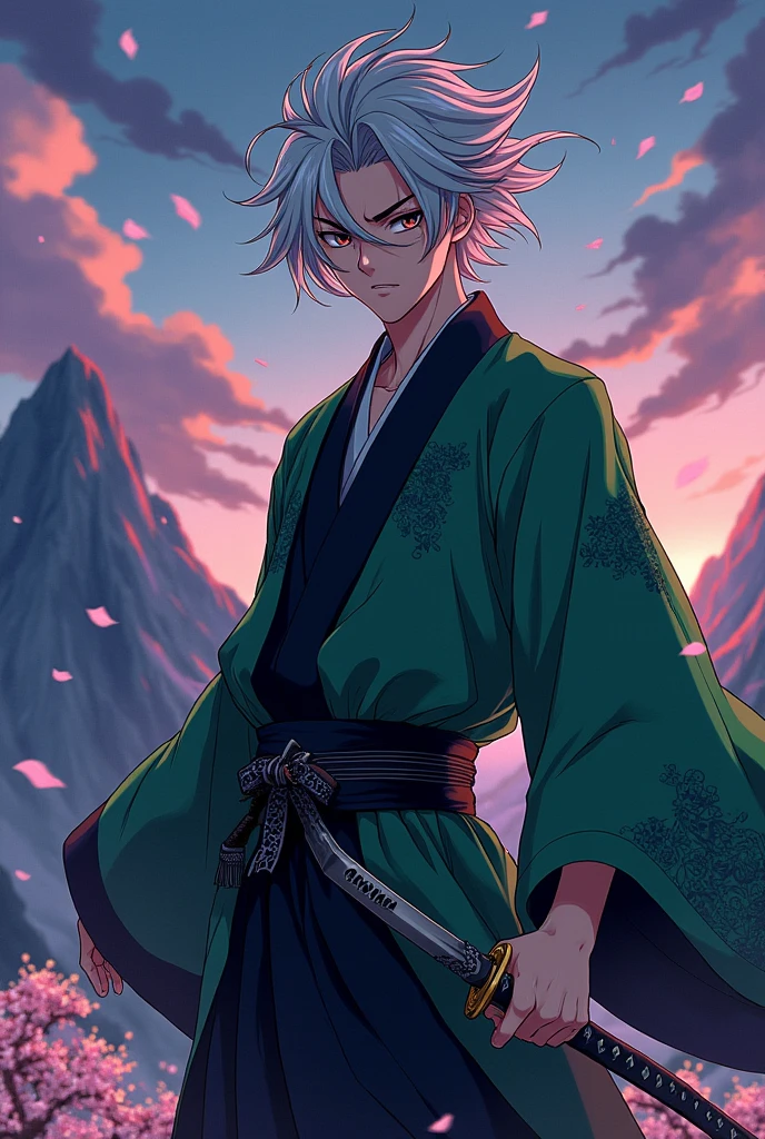 Sanemi sinzugawa character from demon slayer