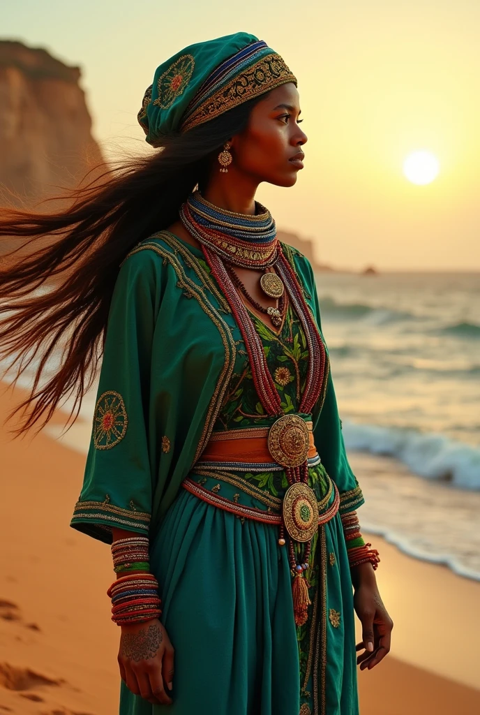 Draw Somalia as a character