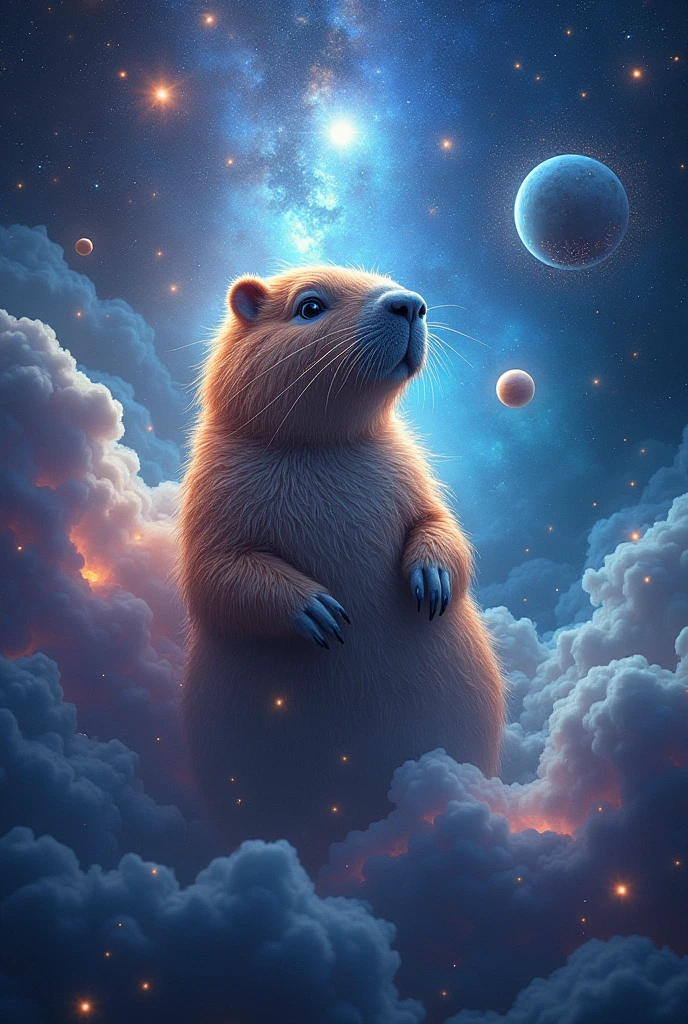 The cosmic capybara god