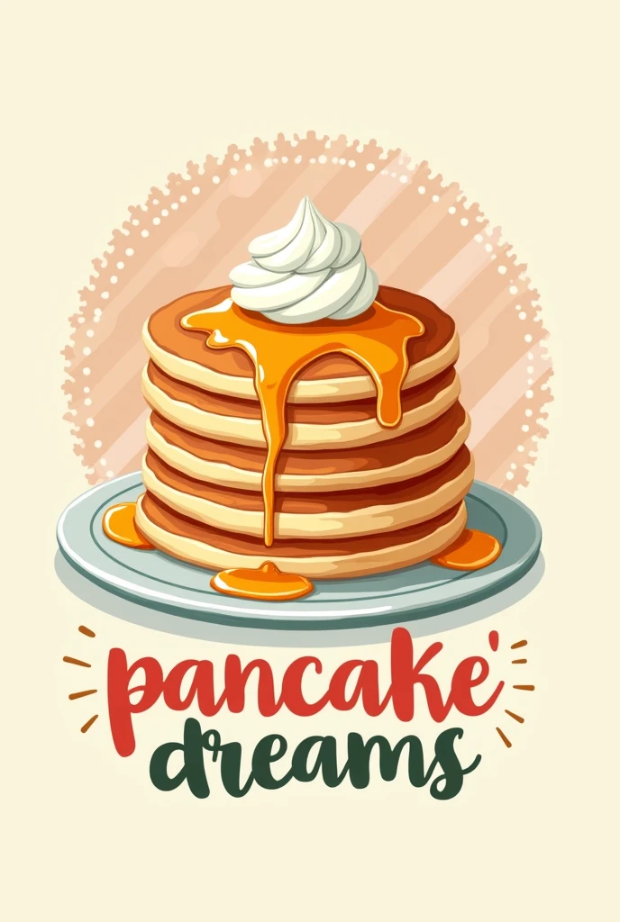 Pancake cafe logo