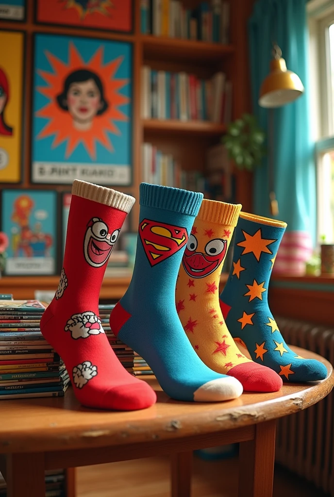Comic socks