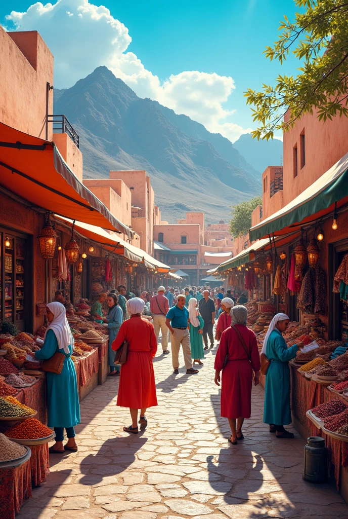 Draw Morocco
