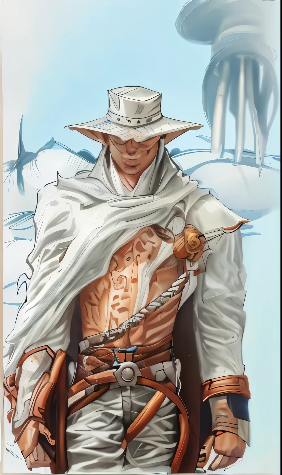 cowboy, robot