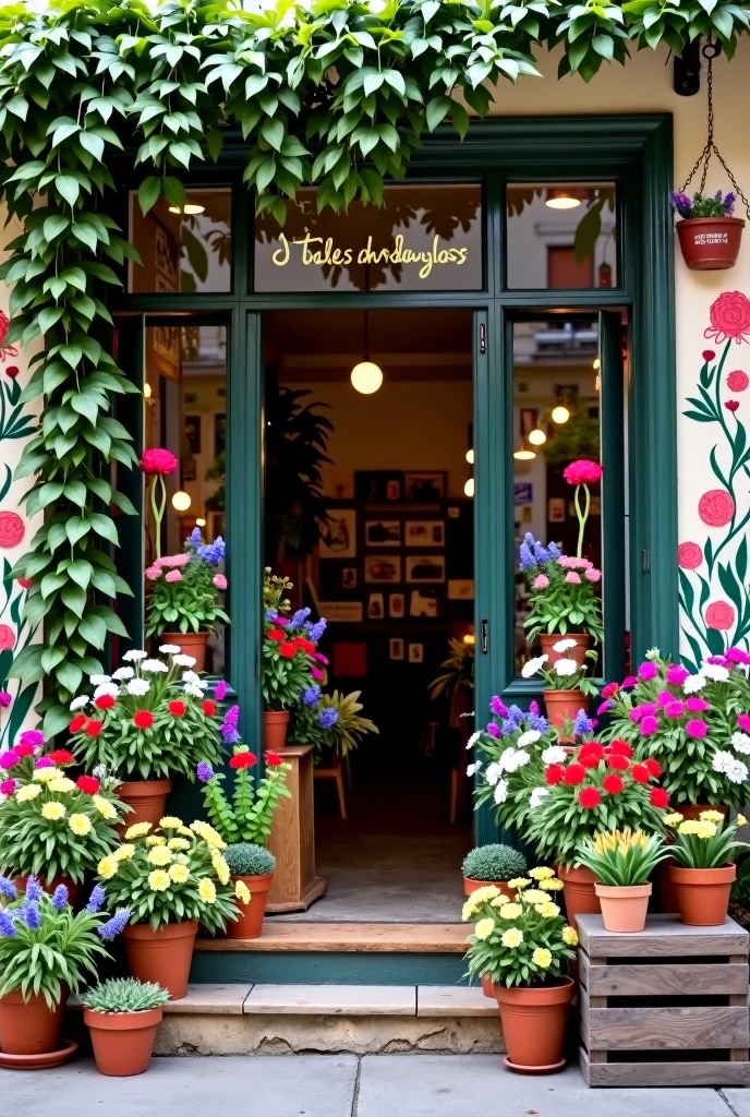Flower shop with the name D TALLES ANDAHUAYLAS