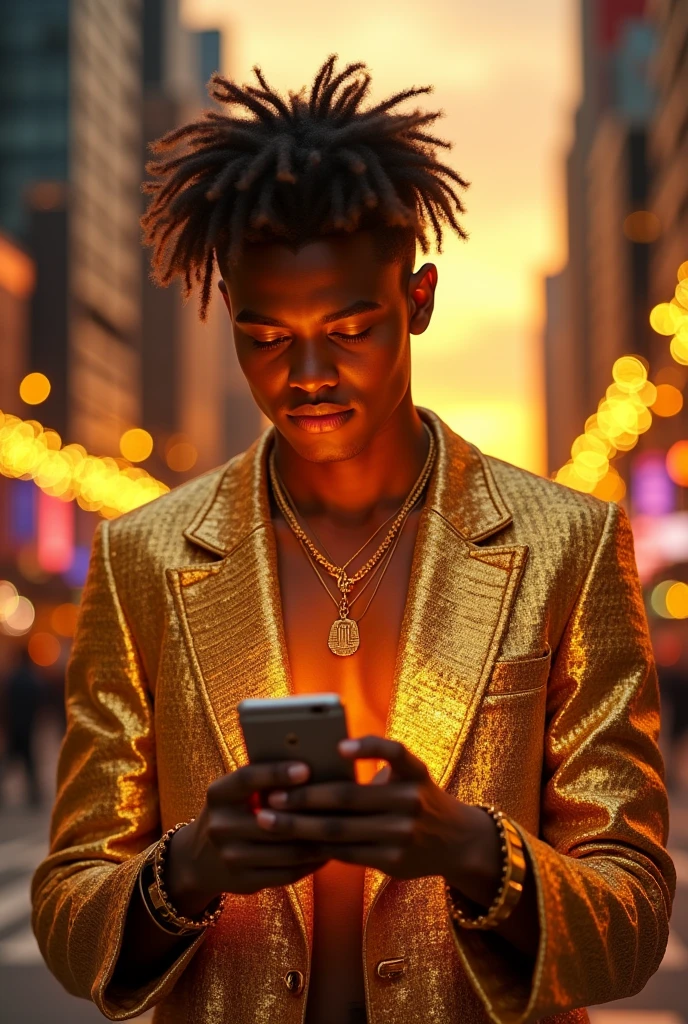 Lyrics "THE CELL PHONE" GOLD STYLE