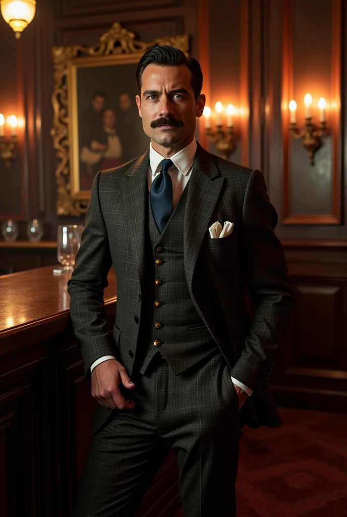 Handsome Irish Man, mobster, early 1900's