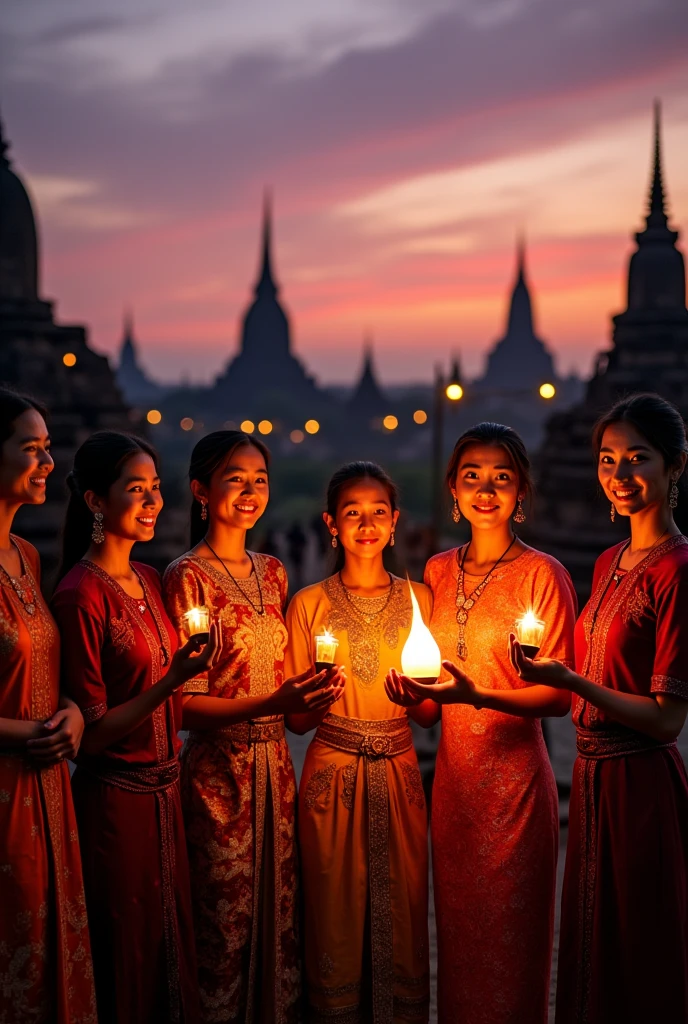 Thadingyut Festival in Bagan