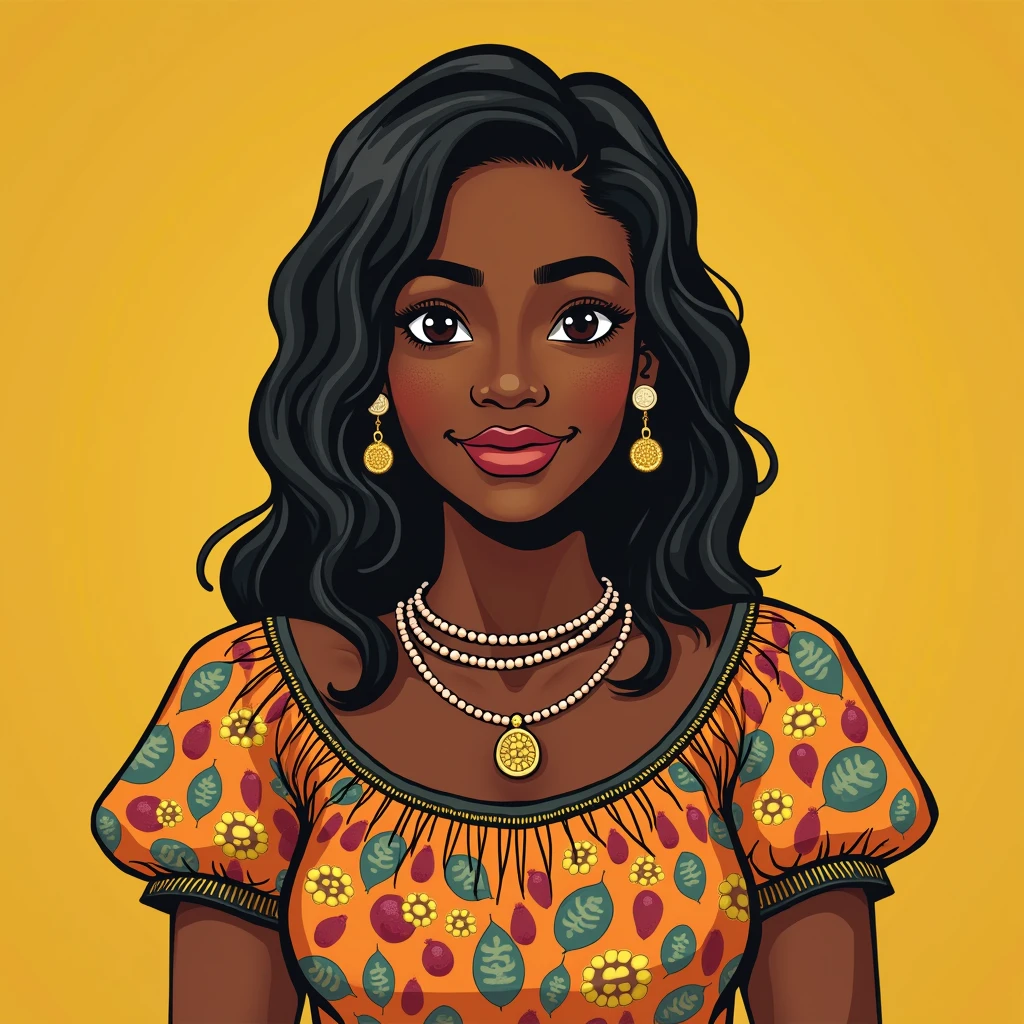 Create a Ghana card with the name Anna Ofori
