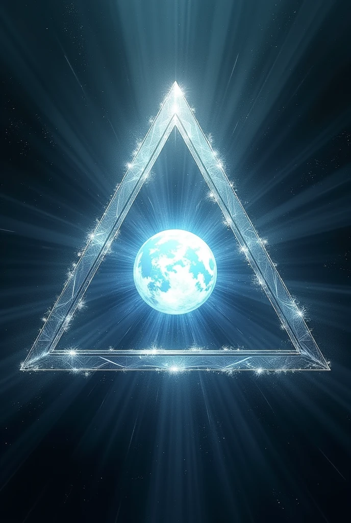 circle inside triangle inside a diamond