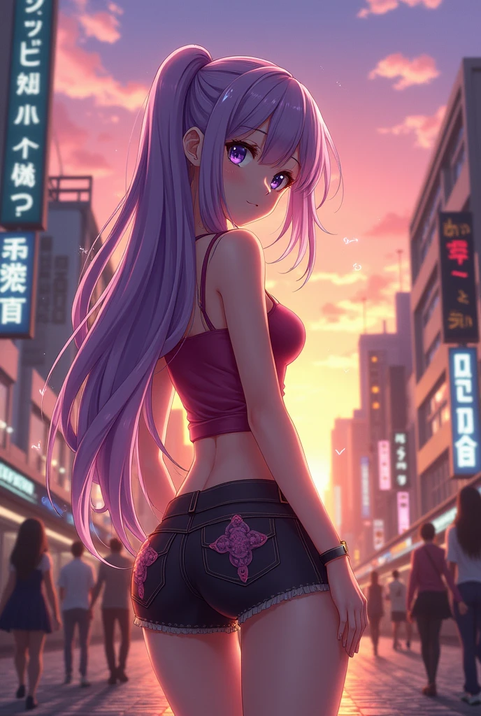 anime girl ass