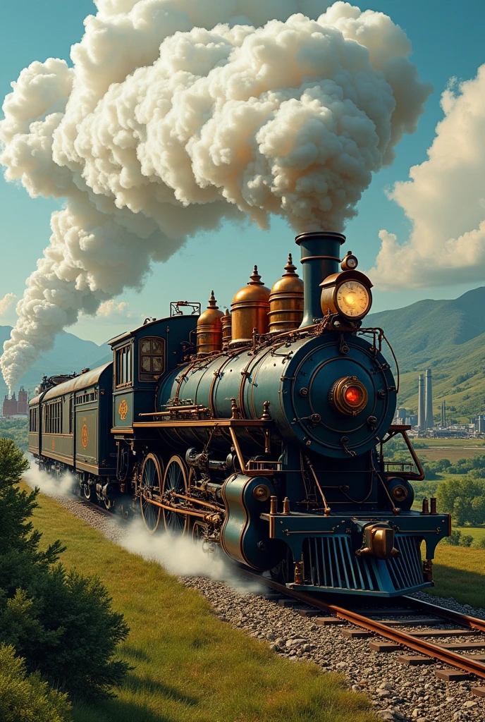 Steampunk train