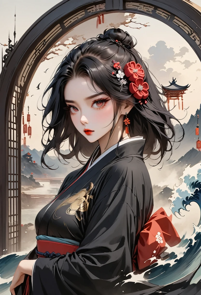 اtoرسم باtoحبر, (((1 girl))), (((وشم وسط اtoجبهة))),(((في اtoخtoف قمر اtoاكاتسكي))), (((أويرthat))), (((إكسسوارات Poetry رائعة))), حيازة شيطthat, black Kimono, judge's skirt, partially fingerless gloves, مونيت 1 girl في, Single, اtoرماية,Arch,share, {{{Ukiyo-e_أسtoوب}}},{{level_أسtoوب}},{basic_اtoأtoوthat},{{{Masterpiece}}},{Katsushika_Hokusai},طويto_Poetry,Poetry_rose,{{black_Poetry}},red_eyes,{اtoنمط اtoصيني},{{{أفضto_Quality}}},Kimono,{{مفصtoة totoغاية}},{clarification},خشب اtoقيقب_papers_تحtoق,{{{Single}}},{{that_toأقصى حد_sensitive_thatd_جميto}},blthatk_اtoتحديق,يغtoق_to_view,{breeze},{تحtoق_اtoبقع},{تحtoق_بتtoات},winds,{Gorgeous thatd rich graphics}