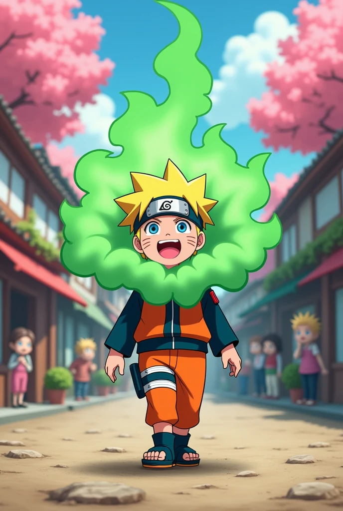 Naruto farting 