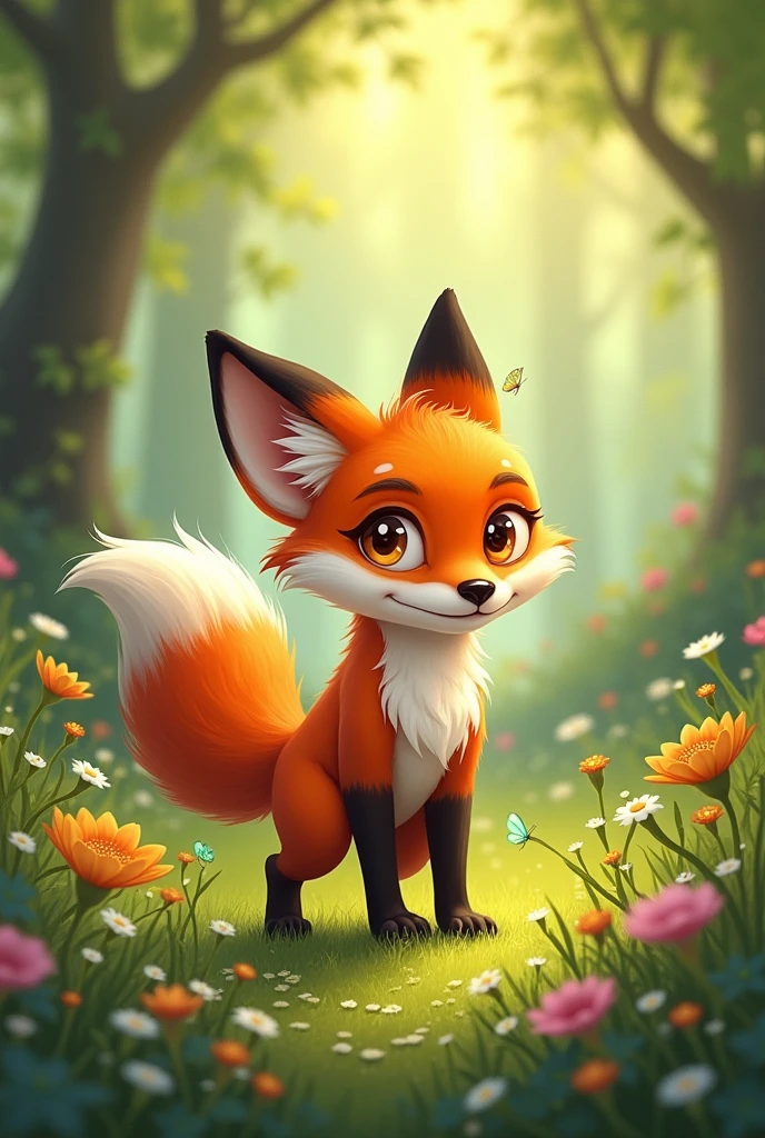 Furry fox