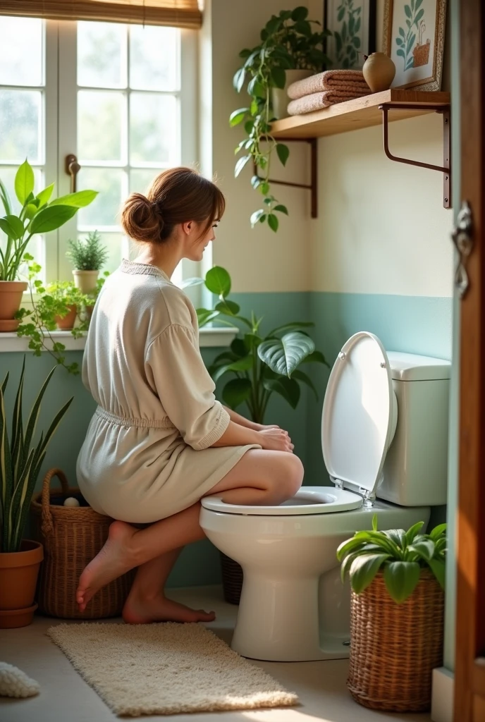 10years after interior toilet