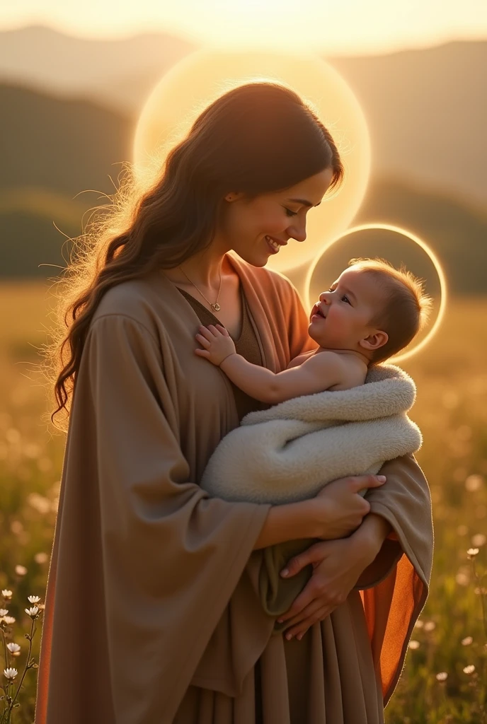 Mother with Jesus 