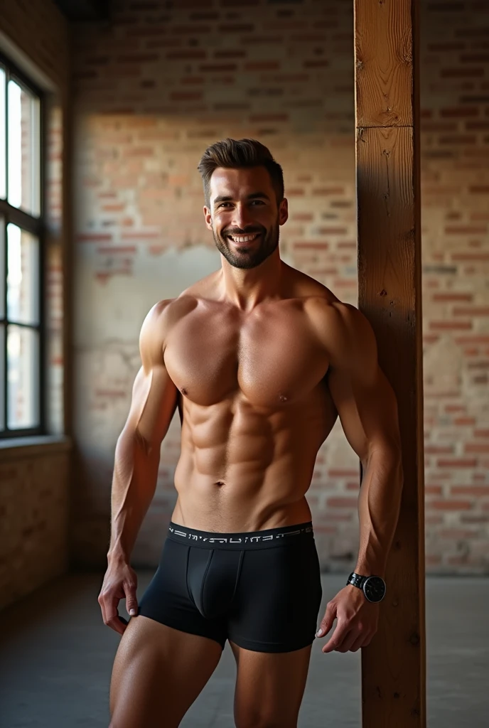 Men black underwear