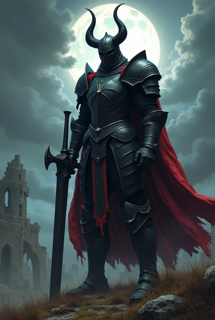 A black knight from death, looks like Berserk