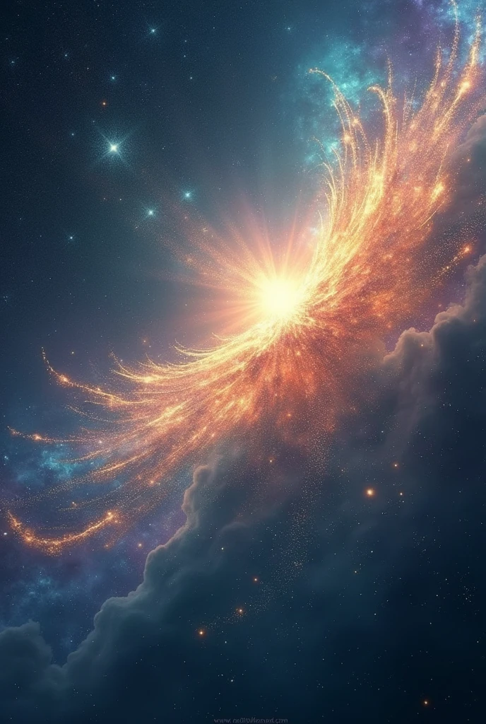 To be a cosmic being of light in the universe