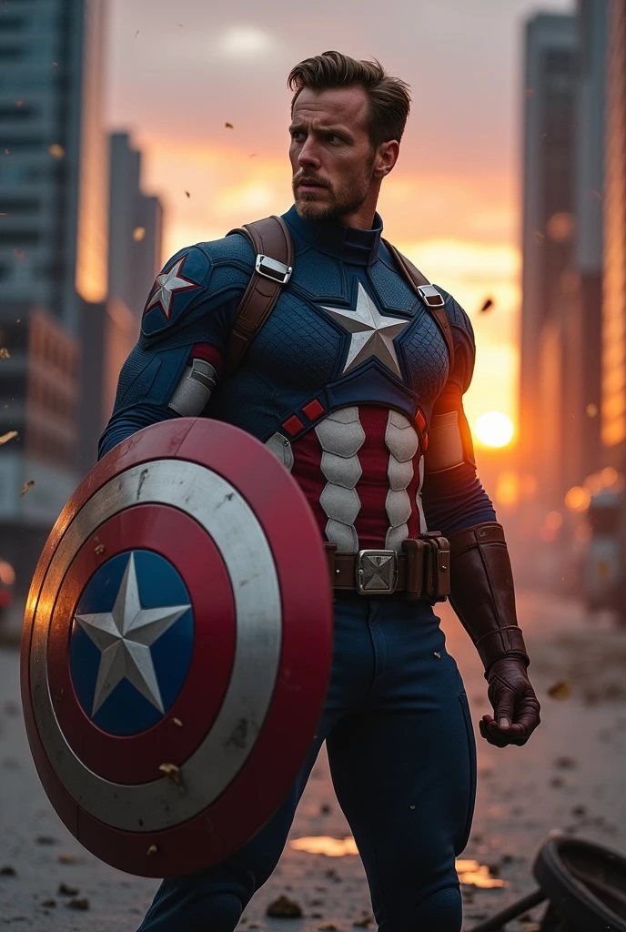 Skinny Captain America 

