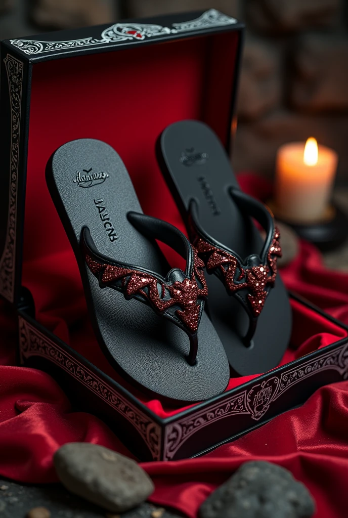 Create a limited edition vampire Havaianas flip-flop

