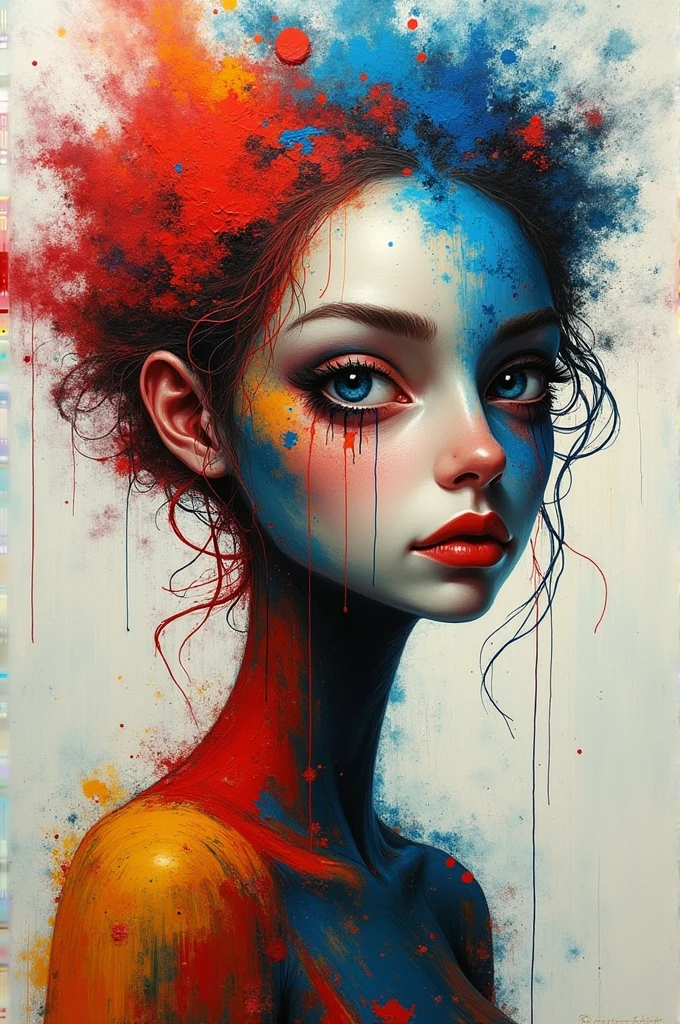 Create anxabstract portrait
