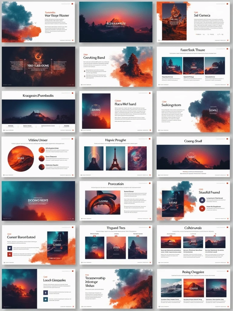 collided and beautiful powerpoint slides