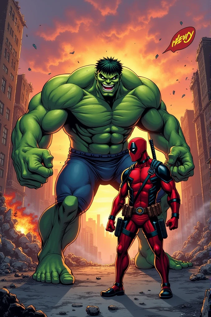 Hulk Deadpool 