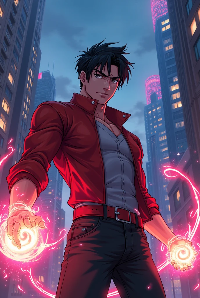 realistic art - character - KANG JIN HYUK from the manhwa Solo Leveling