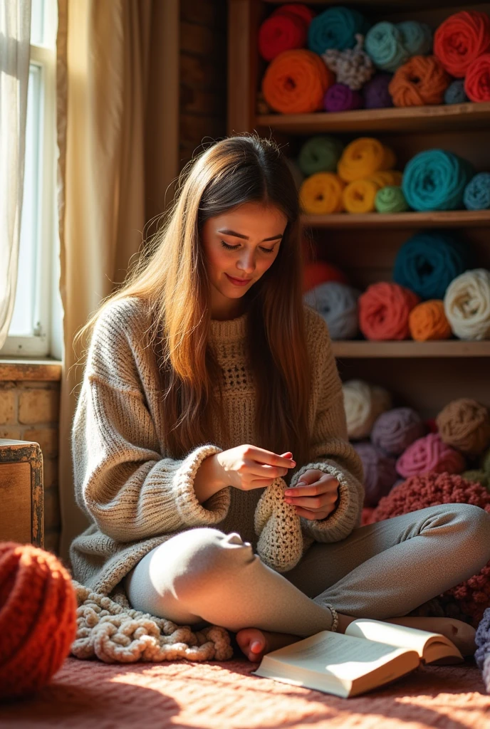 crochet wool yarn novel