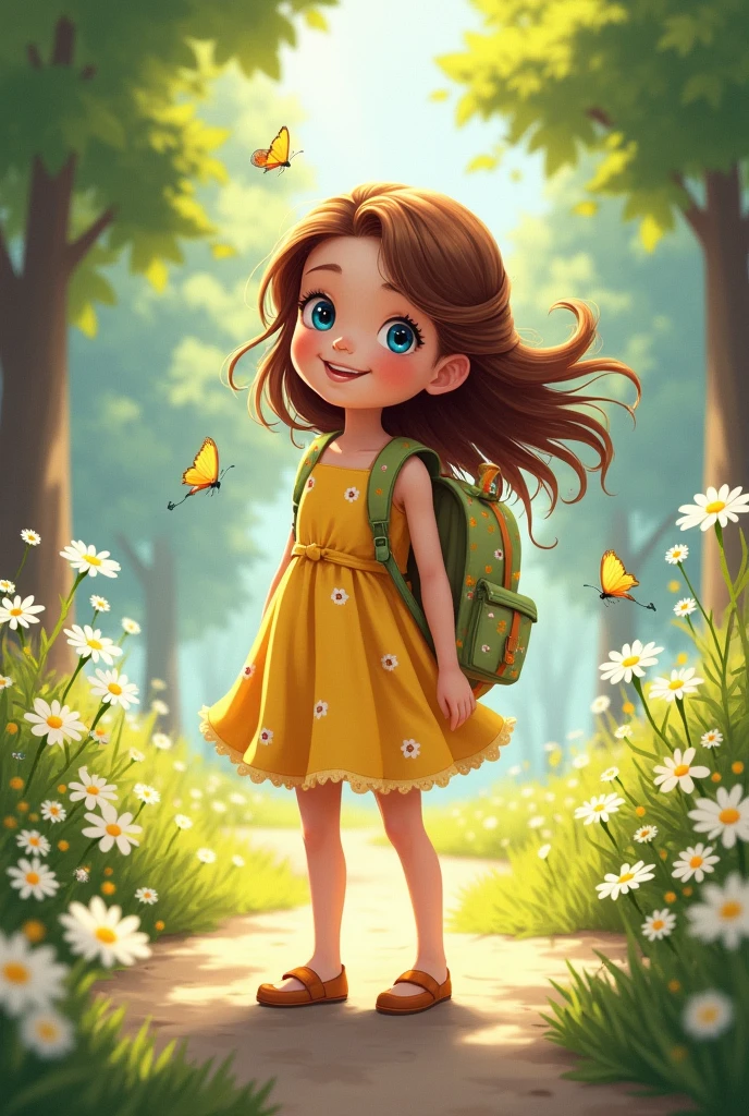 Girl with a bag