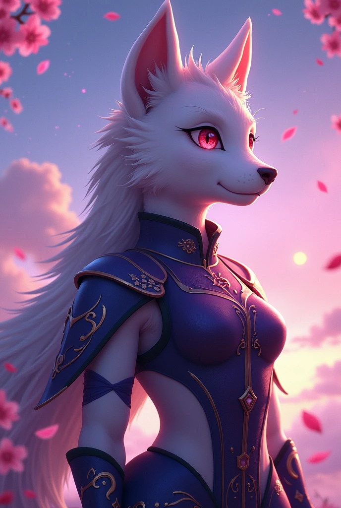 arte furry baal raiden shogun