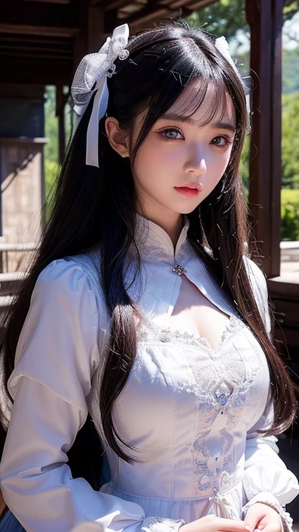 最もリアルなpeople々々Create and represent object configurations。((masterpiece))、Gothicta、Gothic maid outfit(((Highest quality)))、((Very detailed))、(Surreal)、(Highly detailed CG illustrations)、(Very delicate and beautiful)、masterpieceの少女、Highest quality、Realistic texture、Realistic Fabric、Ioutdoor、Walking in the garden、whole body、ntroducing a realistic illustration that focuses on the central front of the girl with realistic and Very detailed eyes..。This is an absolute rule, The text below describes the image quality:。 people々々The most talented painter in history、Meet beautiful women with unparalleled beauty.、犬火いちごの歴史の中で最も偉大なmasterpieceです, 私はpeople々I am creating the most beautiful paintings in life....。 create amazing anime artwork。'now、It's trending at SeaStation、Showcasing exquisite beauty and seductive aesthetics、Gothicta、Gothic maid outfit、outdoor、Walking in the garden、whole body