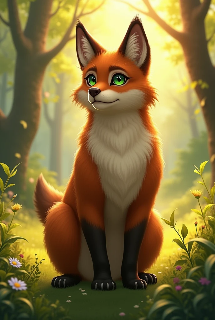 furry realistic male character