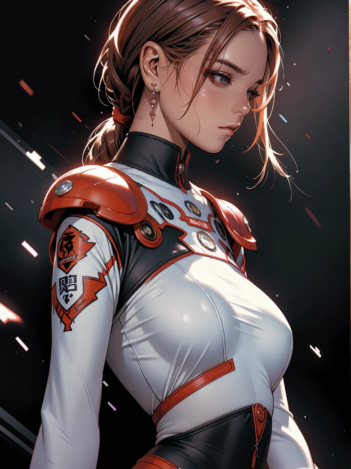 (((fully body))), hottie wearing Evangelion and Gundam battle armor,cute girl with vorpal blade in hand, fully body detalhado, realisitic,all-body, cinematic, Dramatic, Katsuhiro Otomo,cinematic lighting, hyper realisitic, 8k,high détail ,[cinematic, soft lighting de estúdio, backlight, unreal motor 5,color grading, portrait photography, Ultra-wide angle, Depth of field, 超detailded, beautifully color coded, insane details, details Intricate, beautifully color-graded,Shot with a 70mm lens, Depth of field, DOF, Tilt Blur, shutter-speed 1/1000, F/22, White balance, 32 mil, Super-resolution, Megapixels, RGB professional photo , VR , , good, huge ass, Half rear Lighting, contra-luz, natural lighting, Incandescent, optical fiber, moody lighting, cinematic lighting, studio lighting, soft lighting, Volumetric, Conte-Jour, beautiful lighting, Accent lighting, Global illumination, Screen Space Global illumination, Ray Tracing Global illumination, optics, spreading, Ablaze, eyeshadows, hard, twinkling, Ray tracing reflections, Lumen reflections, Screen Space Reflections, Diffraction classification, Chromatic aberration, GB offset, Scanning lines, Ray Tracing, Ray Tracing Ambient Occlusi em, Anti-aliasing, FKA, THAI, RTX, SSAO, shaders, OpenGL-shaders, GLSL-shaders, Post-processing, post production, cell shading, Tone-mapping, CGI, Visual effects, sound effects, Insanely detailed and intricate , Hyper maximalist , chic, hyper realisitic, super verbose, dynamic pose, fot, Hyper realisitic, Volumetric, photorealisitic, ultra photoreal, ultra detali, details Intricate, 8k, super verbose, full color, ambient occlusion, Volumetric lighting , hight contrast , HDR , photorealisitic, ultra detaild, fully detailed,unreal motor 5, RTX, ultra cinemat