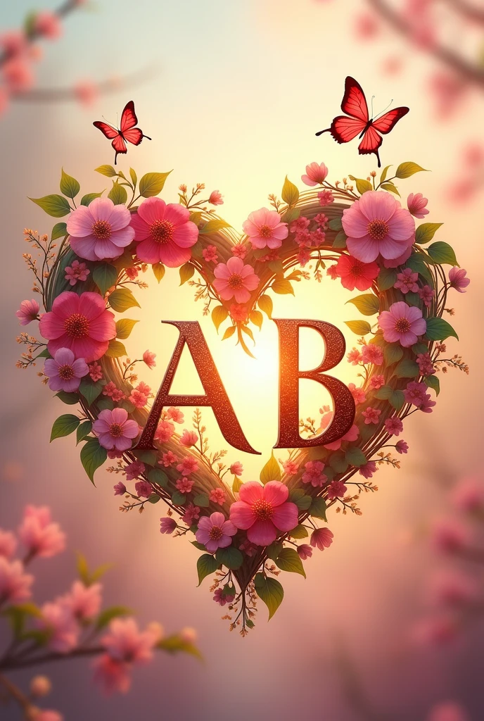 A+B inside heart