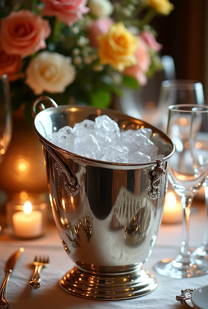 ice bucket without ice