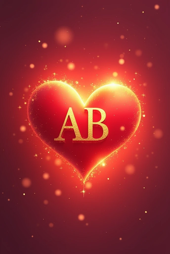 A+B inside heart 