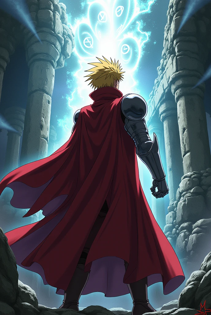 Create an anime art piece of Fullmetal Alchemist