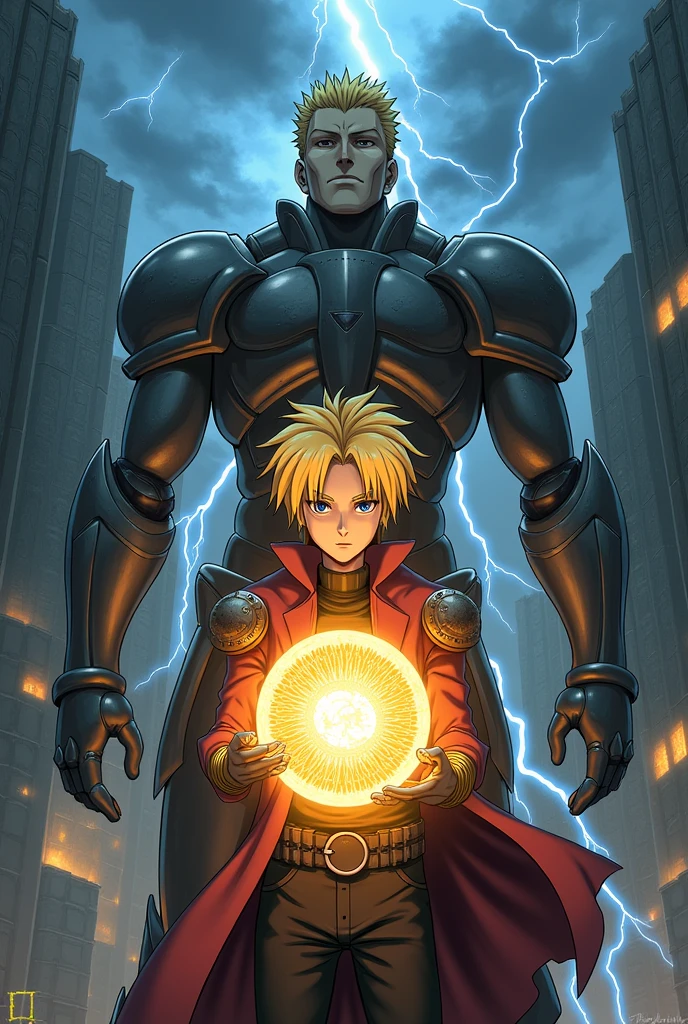 Create an anime art piece of Fullmetal Alchemist
