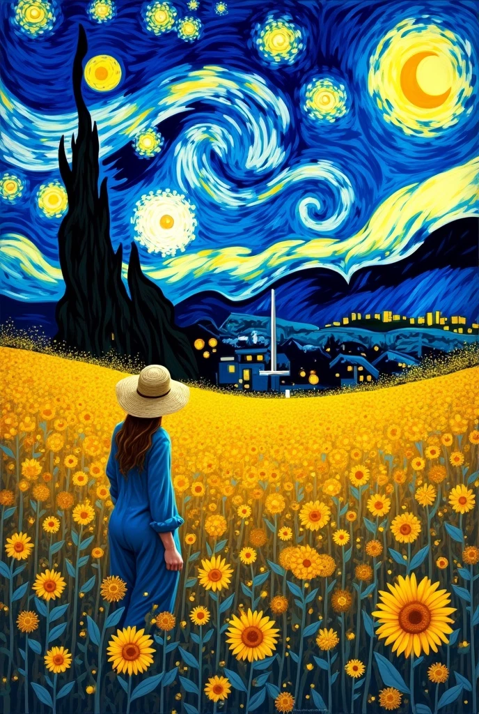 Paint like the artist Georges Seurat, Paul Signac, Heri Edmond Cross or Vincent Van Gogh