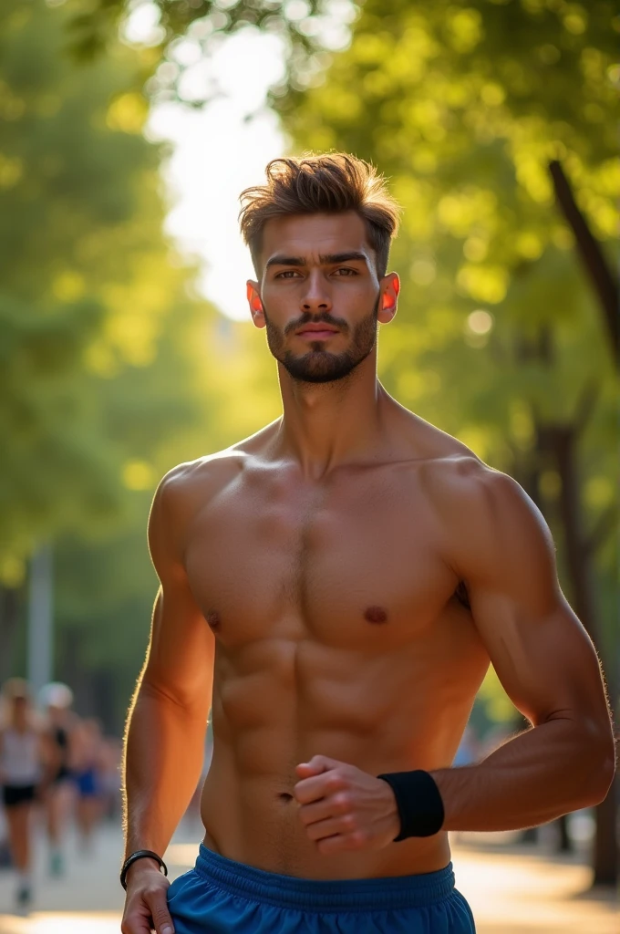 21-year-old athletic guy