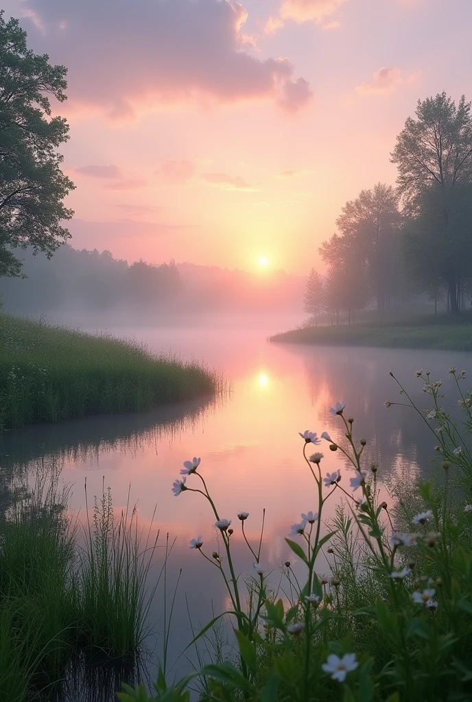 Image of a morning background image