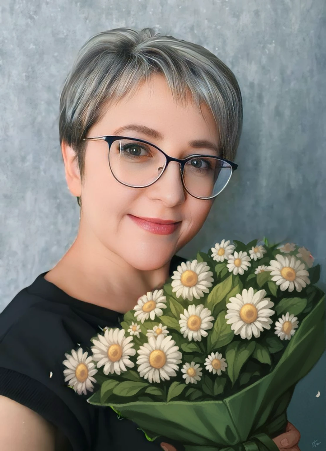 Bouquet of daisies, daisies, a bouquet of daisies, цветы daisies, Natural, realistic