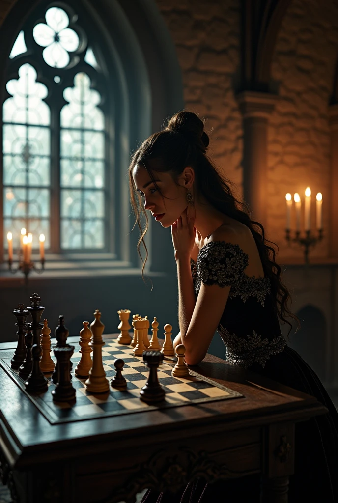 Chess and Gothic art