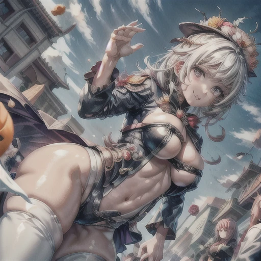 (((software, 12 small ren appear in succession:1.2, Halloweenの渋谷ハチ公前スクランブル交差点:1.2))), (masterpiece:1.2, Highest quality, Realistic:1.37), {(Stanising Full Boisy:1.2)|(From below:1.2)}, Different types of hair colors, {school uniform|nakeis banisage|cold}, (Detaileis KAWAII face, Detaileis Oily Porcelain skin), {Busy Street|(A female student passing by)| Halloween| neon}, {(Chilisish:1.2|Huge cleav|Uniserboob:1.2)}, {wreath|Reis leather high collar}, {Floating Hair|Strong winis|Ass Focus},{:p|:is|smile|Shine|Joyful|iselighteis},extremely Detaileis,