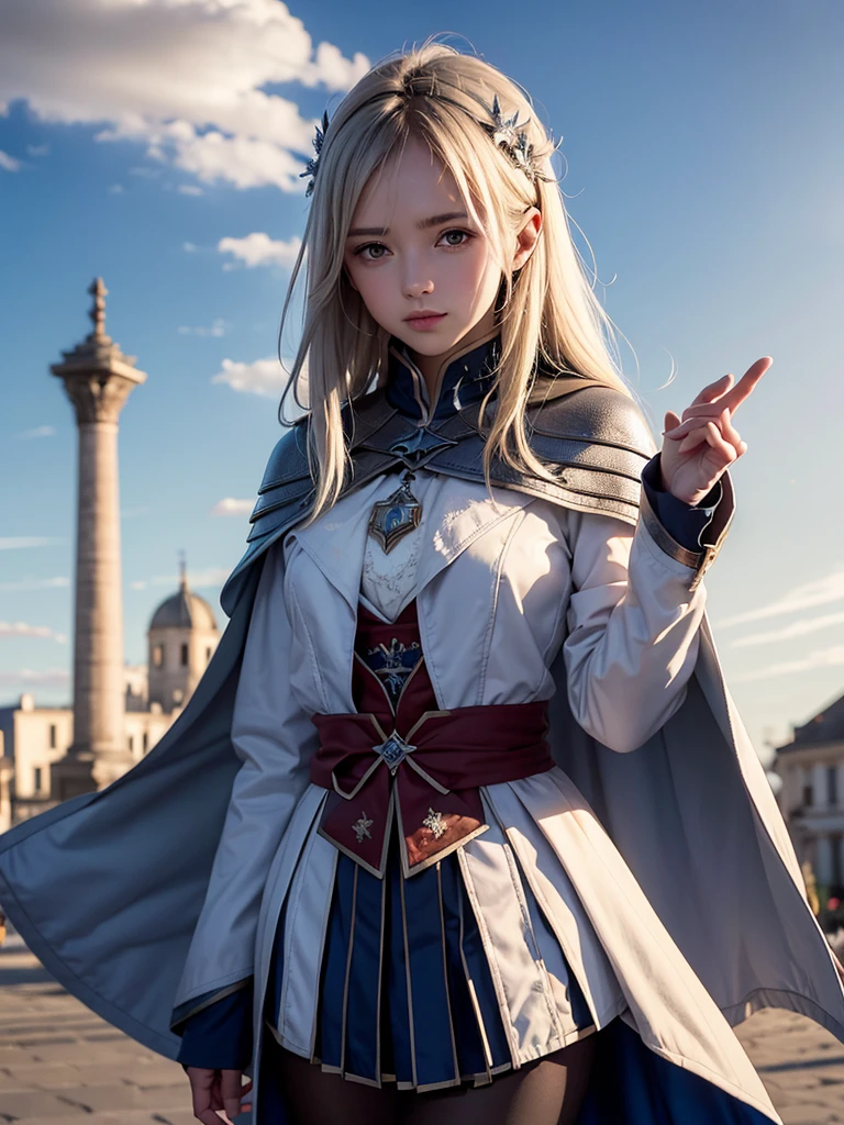Assassin's Creed coréen du Sud marche femme mystère capuchonnée avec un manteau bleu royal moderne avec des manches longues et larges avec des boutons et une cape bleu royal et des talons blancs très hauts au-dessus du genou et des gants blancs, Alors qu'elle révèle une lame secrète cachée provenant de sa paume , ajoutant au mystère des personnages, avec de petits mouvements d'air sur la cape, en été la nuit sous la pluie, avec des bâtiments aux toits incurvés et une architecture détaillée. sophistiqué et très détaillé, Ultra HD, Réaliste, hyper détaillé, couleurs améliorées, mise au point ultra nette, avec vibrant, Riche en détails Haute qualité, magnifique, captivant, 8k, Super détaillé, des ombres époustouflantes, lignes détaillées, tache de sang sur le manteau et les gants, cadavres dans la rue récemment assassinés