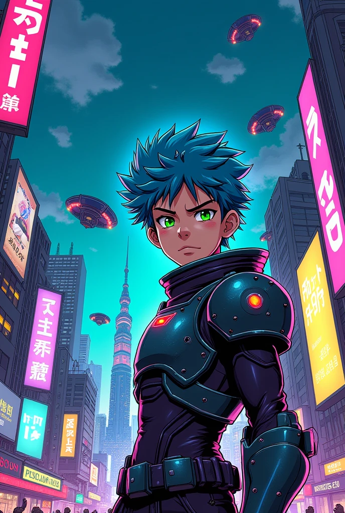 do it in manga style